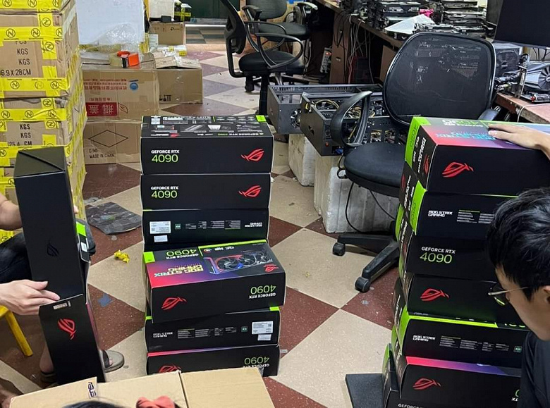 Найдены виновники подорожания GeForce RTX 4090 за пределами Китая. Различные продавцы собирают запасы карт для продажи в Китай