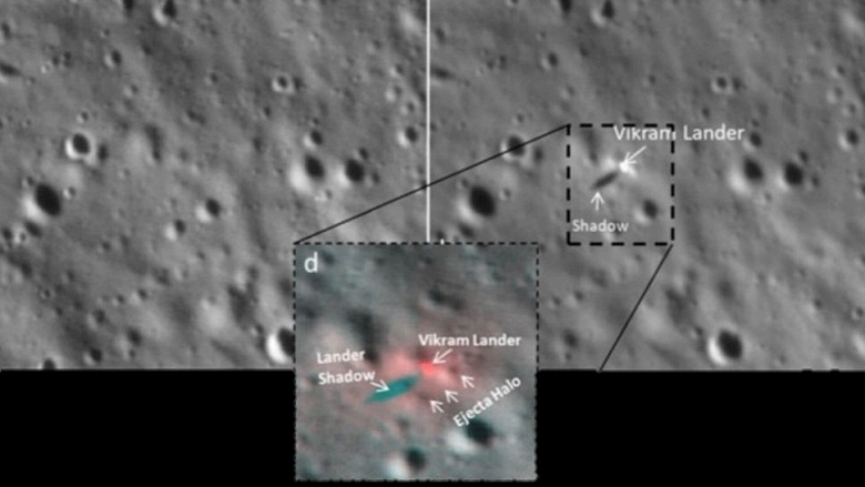 Не только «визуальное чудо»: индийский лунная миссия Chandrayaan-3 подняла «ореол» пыли, видимый из космоса