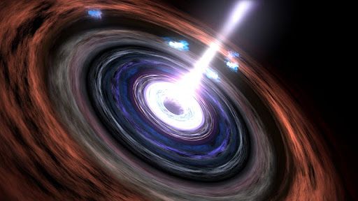 Сверхмассивные чёрные дыры могут обстреливать Землю «призрачными частицами»