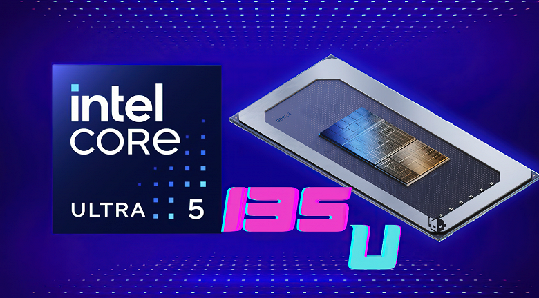 Процессор Intel Core Ultra 5 135U с всего двумя большими ядрами конкурирует с 45-ваттным Core i5-13500H и шестиядерным Ryzen 5 7640HS