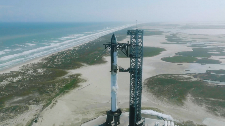 SpaceX готова отправить огромную 122-метровую ракету Starship на орбиту