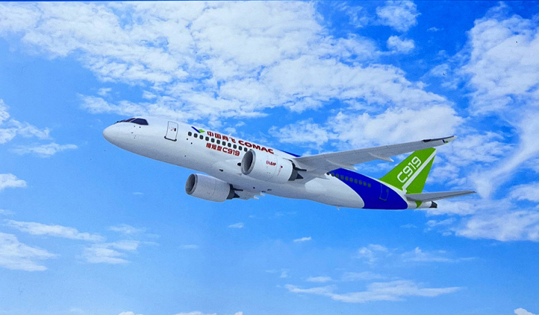 Новые подробности о китайском аналоге Airbus A321. &laquo;Растянутый&raquo; COMAC C919 получит более мощные двигатели и удлинённое крыло