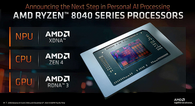 Одно из самых бессмысленных смен поколений процессоров, и на сей раз у AMD. Представлены мобильные Ryzen 8000U/H/HS