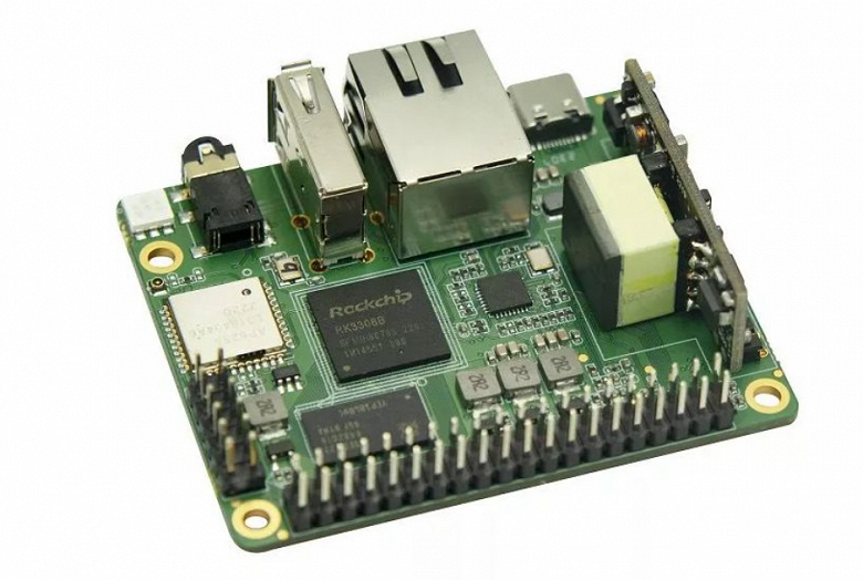 Представлен одноплатный компьютер Banana Pi P2 Pro. Он получил 2 ГБ ОЗУ, 8 ГБ флеш-памяти и SoC Rockchip RK3308