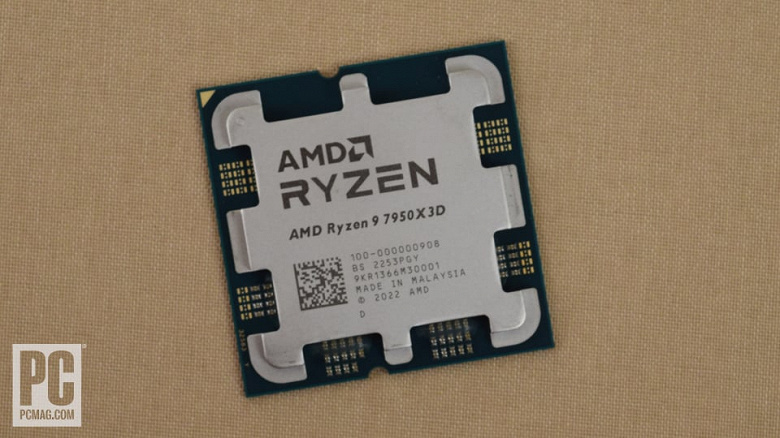 AMD, а можно так же с видеокартами? Встроенное графическое ядро Ryzen 9 7950X3D в три-четыре раза быстрее, чем у Ryzen 9 7950X при идентичных параметрах