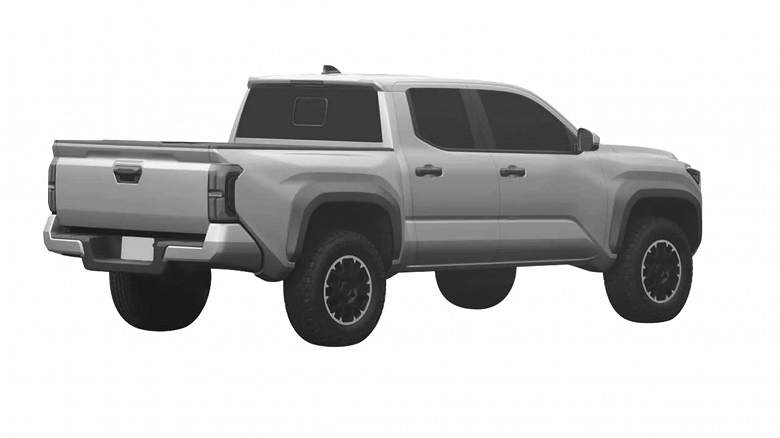 The design of the Toyota Tacoma 2024 is already known. Pickup will be presented next week
