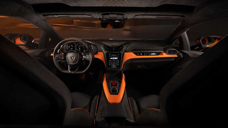 1015 л.с., 350 км/ч, гибрид, три экрана, управление со смартфона. Представлен Revuelto — первый Lamborghini с полностью карбоновым шасси