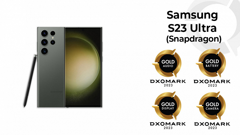 Редкая птица в рейтингах DxOMark. Samsung Galaxy S23 Ultra получил сразу четыре награды Gold Label