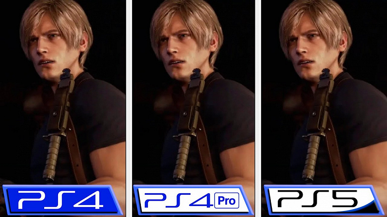 Resident Evil 4 Remake сравнили на PS4, PS4 Pro и PS5