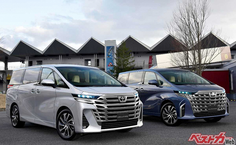 Роскошнее Toyota Alphard, с новыми моторами и 48-дюймовым экраном в салоне. Новый Lexus LM засветился в Японии