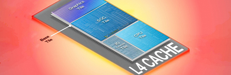 Процессоры Intel Meteor Lake получат кеш-память Adamantine, объём которой может достигать нескольких гигабайт