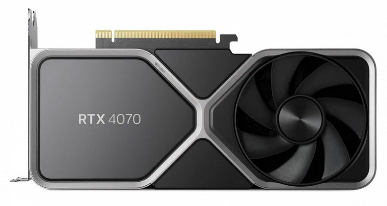 Представлена GeForce RTX 4070. Преемница GeForce RTX 3070 Ti за 600 долларов