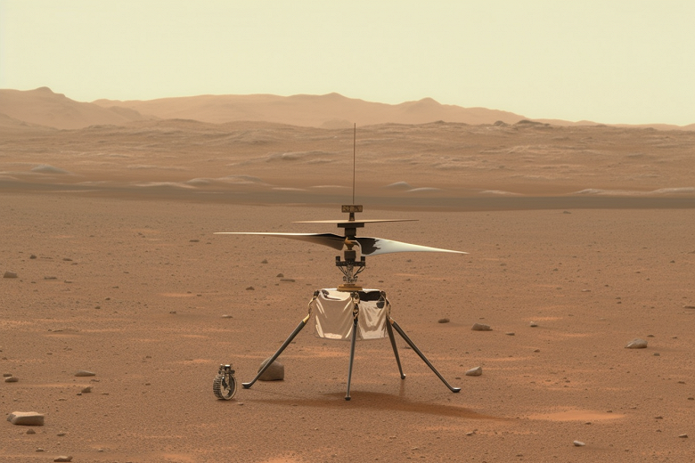 Взята новая высота: вертолёт Ingenuity установил два рекорда на Марсе