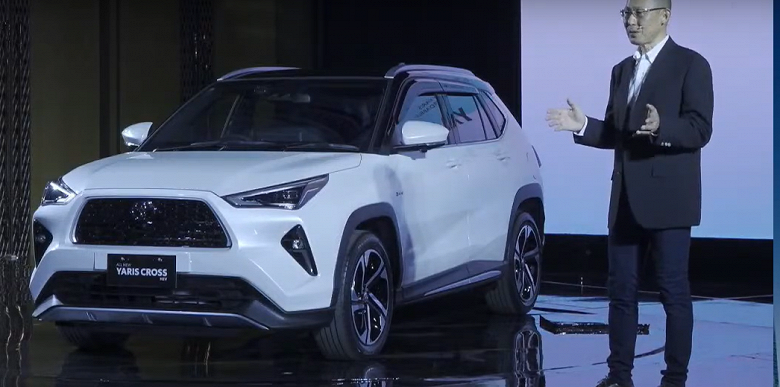 Представлена совершенно новая Toyota Yaris Cross 2023