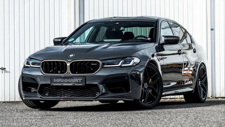 Будто 635 л.с. мало. В Германии седан BMW M5 CS «прокачали» до 823 л.с.