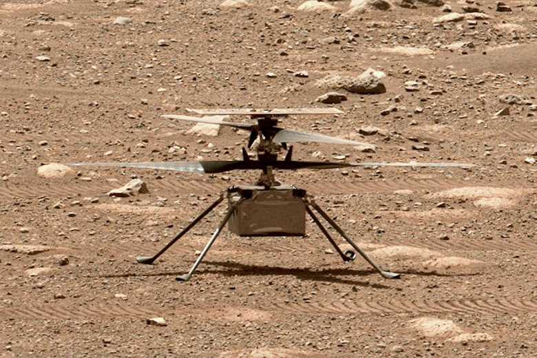Вертолёт NASA Ingenuity выжил после отключения связи на Марсе