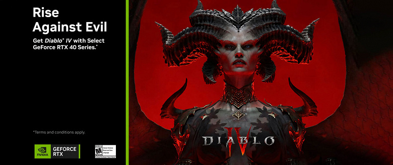 Покупатели видеокарт GeForce RTX 40 получат Diablo IV