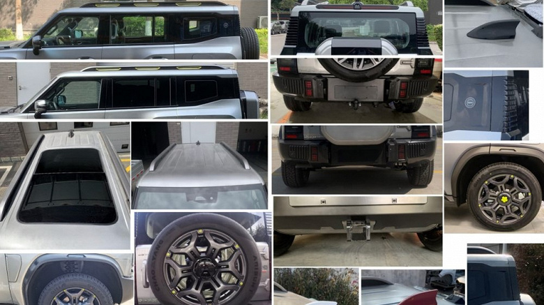 Большой, рамный, похожий на Range Rover Defender, но с вариатором и передним приводом в базе. Внедорожник Jetour T-1 полностью рассекречен