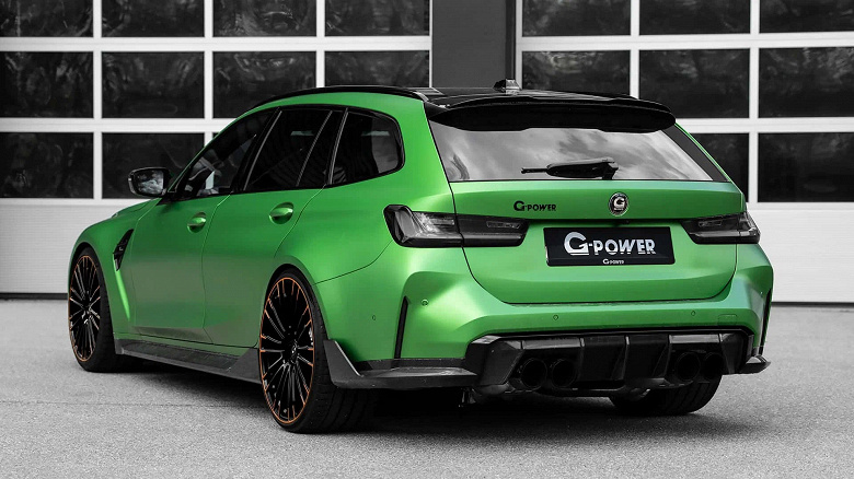 Немецкое ателье G-Power доработало BMW M3 Touring. Теперь мотор бешеного универсала развивает 720 л.с.
