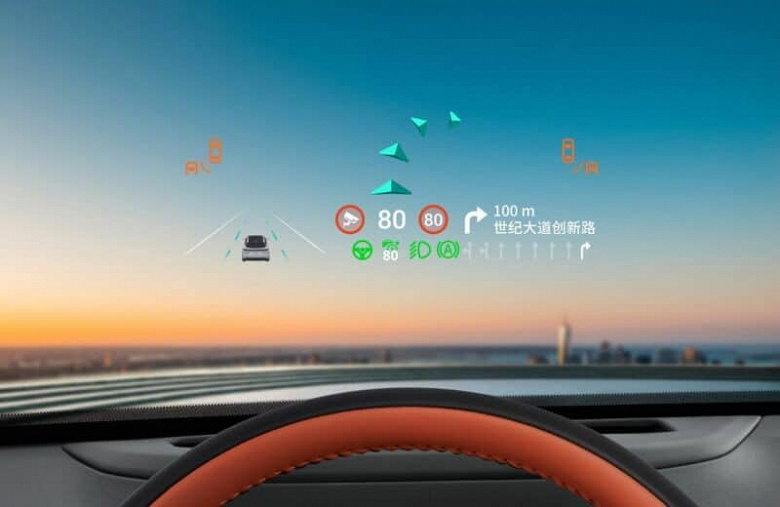 Необычные поворотные экраны и 3D-навигация. Подробности о салоне автомобиля Changan Shenlan S7