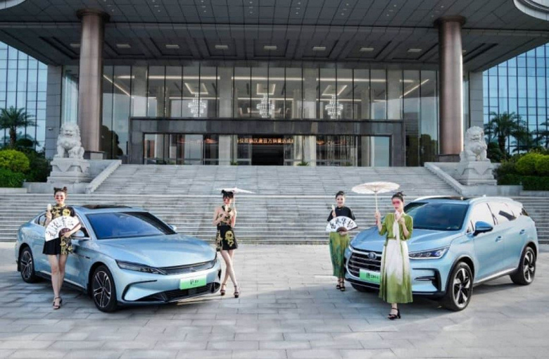 Признанные бестселлеры: продано уже более миллиона автомобилей BYD Han и Tang