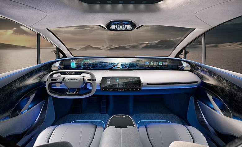 Двери-ножницы, гигантский экран и запас хода более 800 км. Представлен The Sedan &mdash; электромобиль с говорящим названием