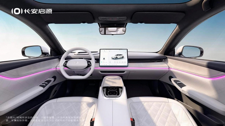 Современнее, технологичнее и просторнее Changan Uni-V. В Китае представлен лифтбек Changan Qiyuan A07 с футуристичным дизайном