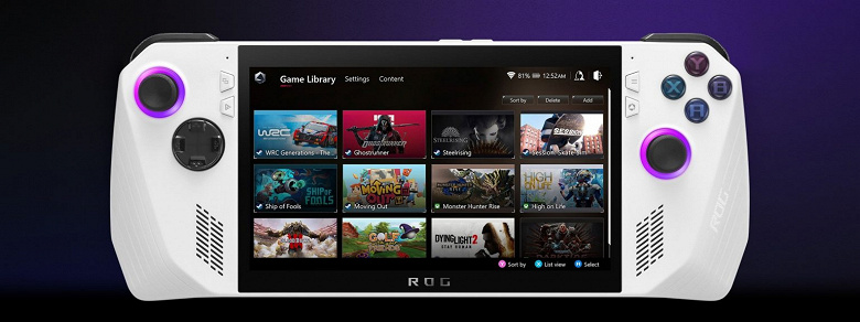 Asus меняет рынок вслед за Valve. Портативная игровая приставка ROG Ally поступила в продажу