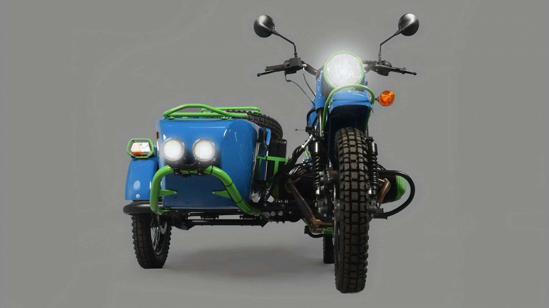 Представлен яркий мотоцикл Ural Gear Up Green Tanager Accent. Цена – всего 1,9 млн рублей