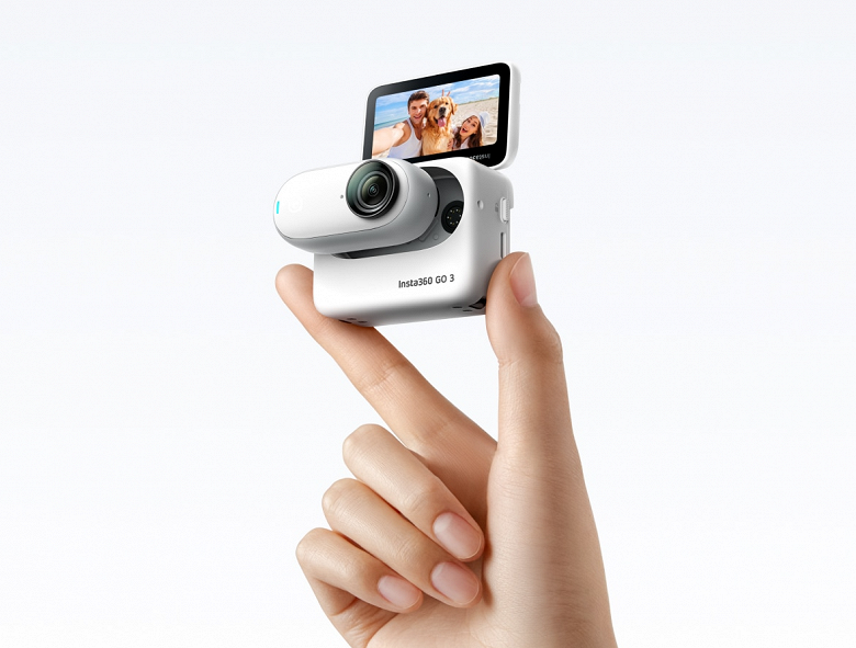 Как GoPro с модульным откидным экраном: представлена крошечная экшн-камера Insta360 Go 3