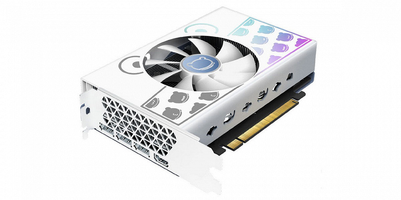 Компактная GeForce RTX 4060 ещё и с ушками. Представлена Yeston RTX 4060 Cute Pet Mini-ITX