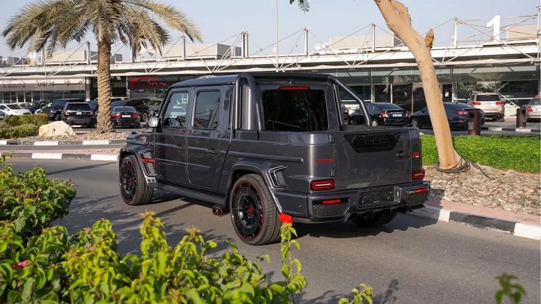 Самый дорогой пикап в России оценили в 110 млн рублей. Столько просят за 900-сильный Brabus P 900 Rocket Edition