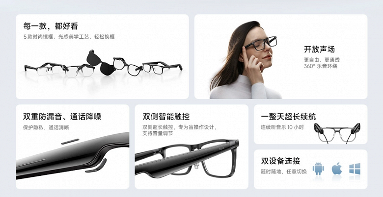 Умные очки Xiaomi сразу стали бестселлером. Их быстро раскупают