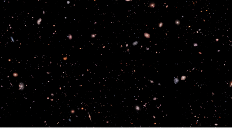 Путешествие во времени на миллиарды лет: в новом 3D-видео космический телескоп James Webb показывает более 5 тысяч галактик