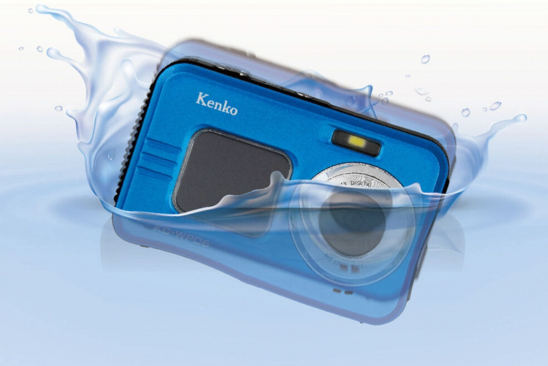 Водонепроницаемый корпус, два экрана, видео 2K, режим веб-камеры — за 125 долларов. Представлена цифровая фотокамера Kenko Tokina KC-WP06