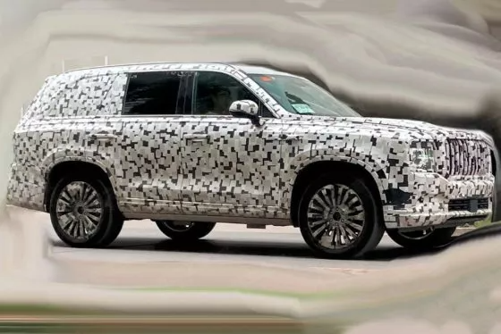 Самый большой «гражданский танк»: изменившийся рамный внедорожник Tank 800 появился на новых фото