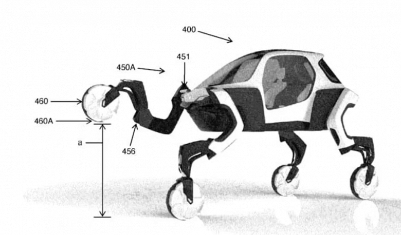 Hyundai работает над шагающей машиной