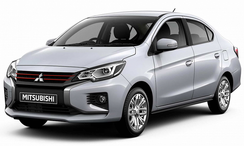 В России начали продавать японскую замену Lada Vesta NG с автоматом и адаптивным круиз-контролем за 1,5 млн рублей — Mitsubishi Mirage