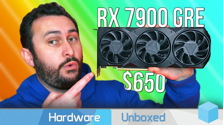 Тесты новой Radeon RX 7900 GRE: карта выгоднее конкурирующих GeForce, но Radeon RX 6950 XT смотрится ещё лучше