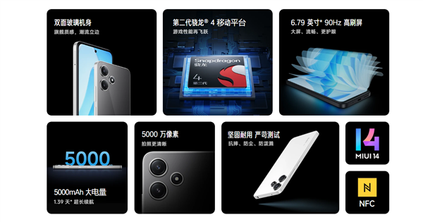 Большой экран 6,79 дюйма, 90 Гц, 128 ГБ флеш-памяти 50 Мп, 5000 мА·ч за 130 долларов. Представлена новая версия дешевого Redmi 12 5G