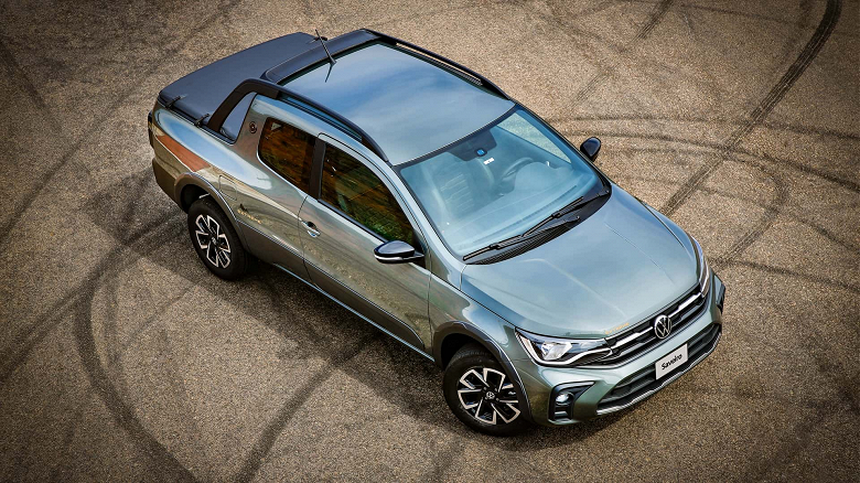 Volkswagen представил новое поколение своего самого маленького пикапа Saveiro