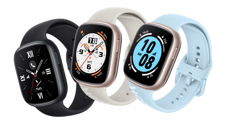 Большой AMOLED, водонепроницаемость, SpO2 и GPS, но никаких eSIM и NFC. Стартовали продажи умных часов Honor Watch 4 в Европе