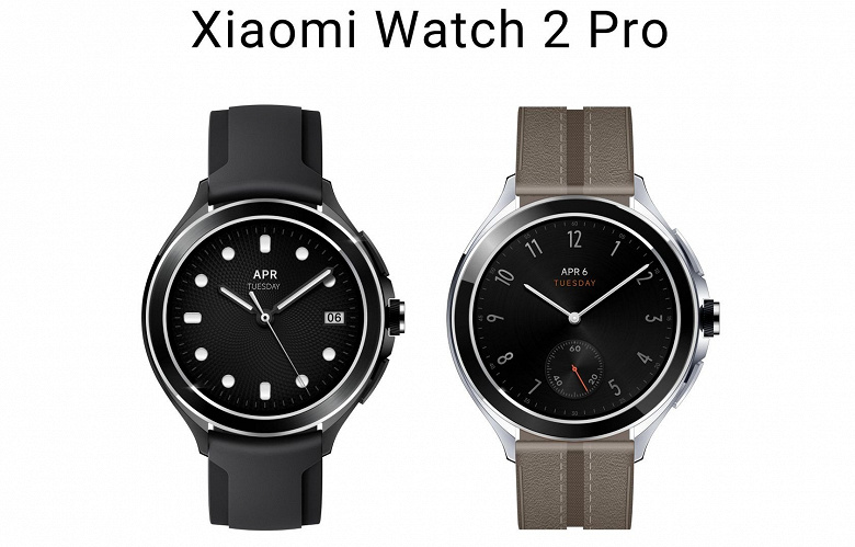 Топовая SoC Snapdragon W5+ Gen 1, водозащита, экран AMOLED, вращающийся безель, датчики ЧСС и ЭКГ. Умные часы Xiaomi Watch 2 Pro позируют на качественных рендерах