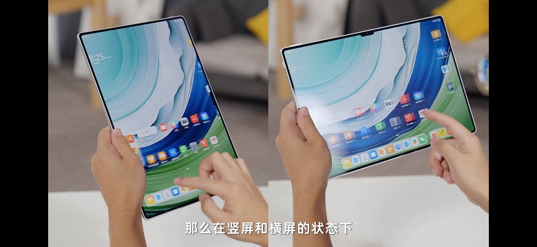 Наглядно: планшет с самой узкой рамкой в мире уже сравнили с iPad Pro и Makbook Air
