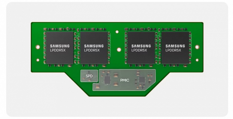 Samsung представила память LPCAMM, которая «изменит рынок». Модуль LPCAMM очень компактный