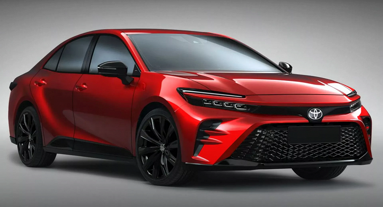 Toyota Camry 2025 показали в рекламном ролике от партнёра Toyota USA, но оказалось, что это фанатский рендер