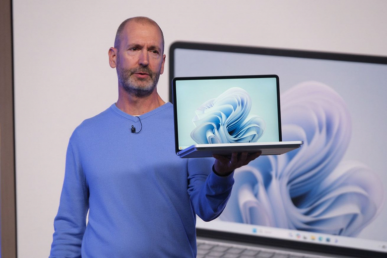 Самый мощный в истории Surface: Microsoft представила необычный ноутбук Surface Laptop Studio 2