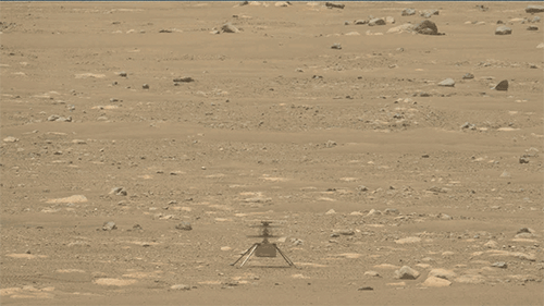 Вертолёт NASA Ingenuity установил рекорд скорости полета на Марсе