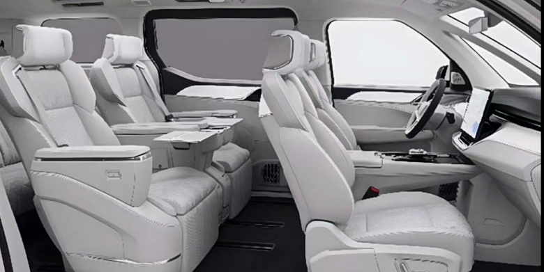 Таким будет первый минивэн Volvo. Новые изображения демонстрируют Volvo EM90 снаружи и изнутри