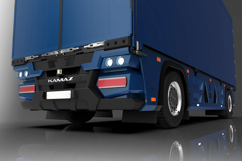 КамАЗ готовится представить серийный «Челнок»? Запатентован логотип нового грузовика КамАЗа, у которого не будет кабины